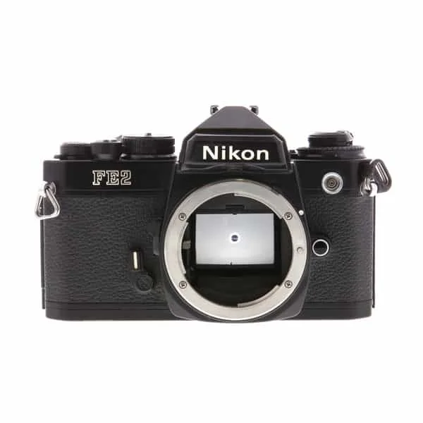 Nikon FE2 w/ winder Nikkor 105 F1.8 #2509325 — Chuck's Camera Plus